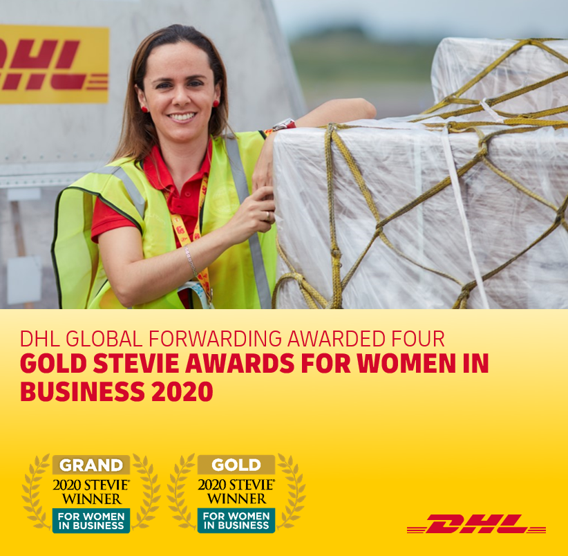 Oct 26 2020 DHL Global Forwarding Honored With Four Gold 2020 Stevie