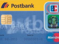  Postbank card