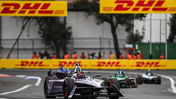 Formula E racing cars