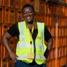 Portrait of employee from South Africa