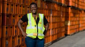 Portrait of employee from South Africa