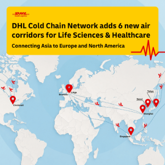 Infographic DHL Cold Chain Network