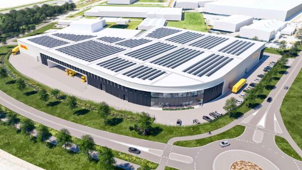 DSC Europaen Battery Logistics Hub Holtum (Born) Visualisierung